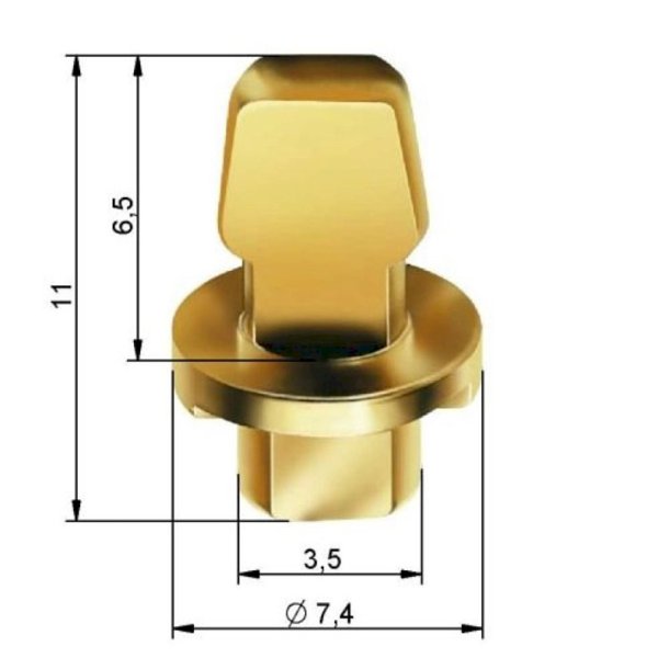 Alligator Pumpeniple - til 04685/04686