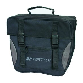 Matrix Touringtaske - enkelt 12L sort/slv
