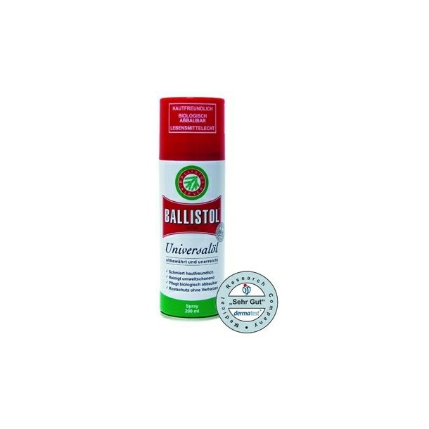 Ballistol Spray plejer og smrer