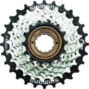 Shimano MF-TZ5107 skruekrans 7gear 14-28T