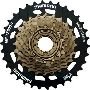 Shimano MF-TZ5107 skruekrans 7gear 14-34T