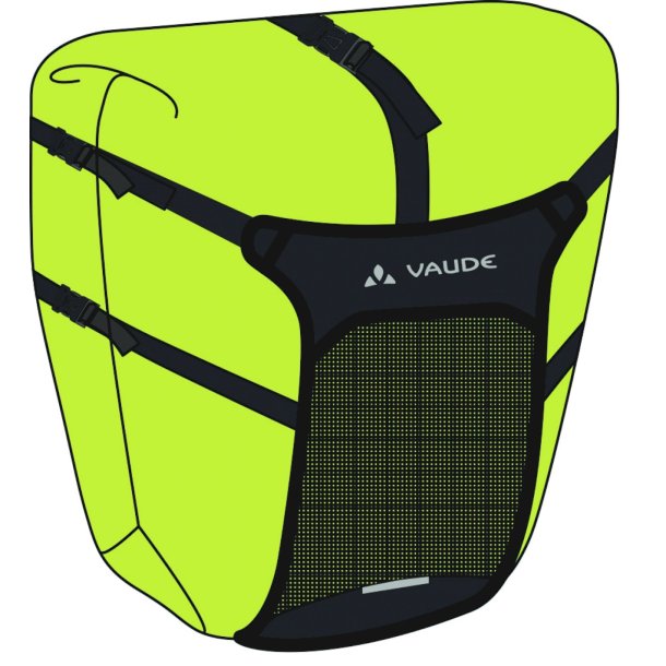 Vaude Trailcargo touringtaske / 21L grn/sort