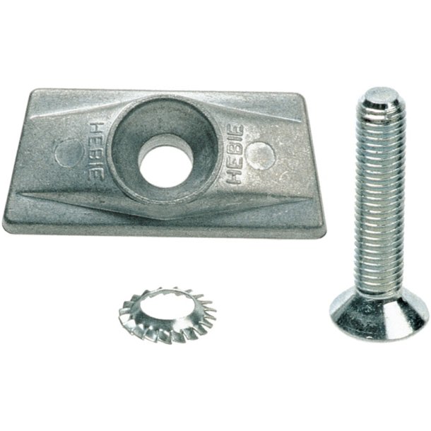 Hebie Modholdsplade inkl M10x65mm bolt