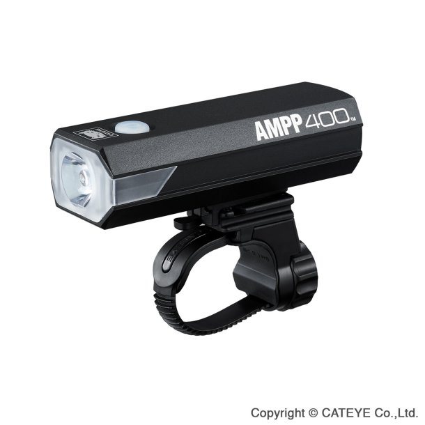 Cateye Forlygte AMPP400 USB opl. 400 lumen