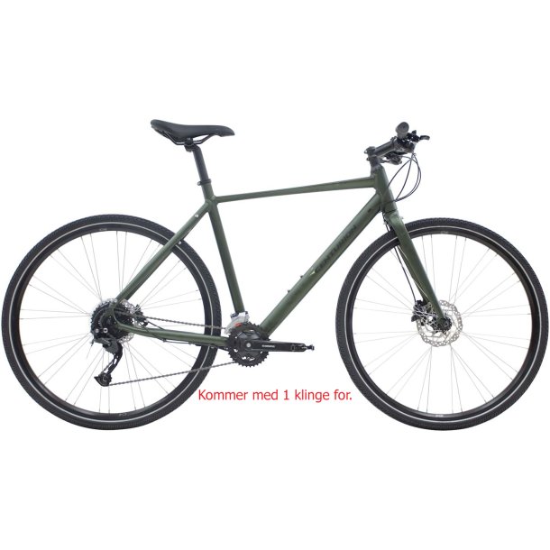 Centurion Lean G Herre 9g Acera hydr, disc Mat grn