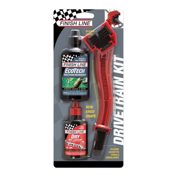Finish Line Grunge Brush brste til rengring af kde