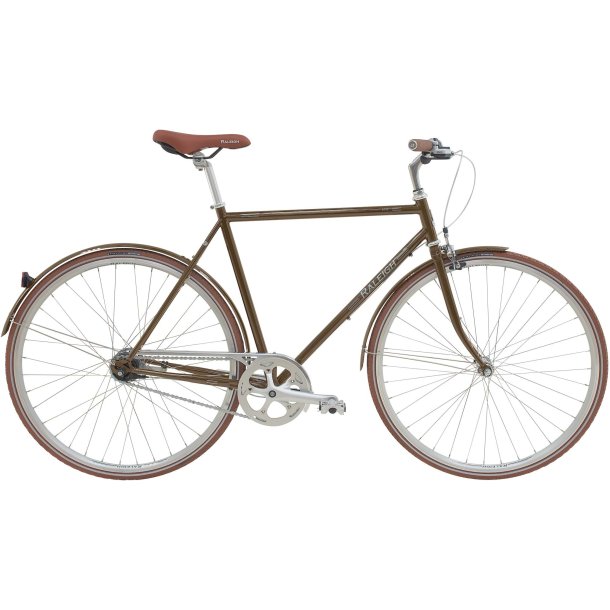Raleigh Kent 7g Herrecykel Blank kobber