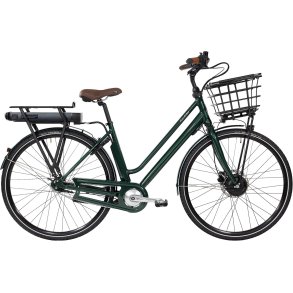 Raleigh Sussex E1 Dame Grn incl.11Ah Batteri