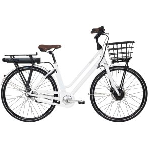 Raleigh Sussex E1 Dame Hvid incl.11Ah Batteri