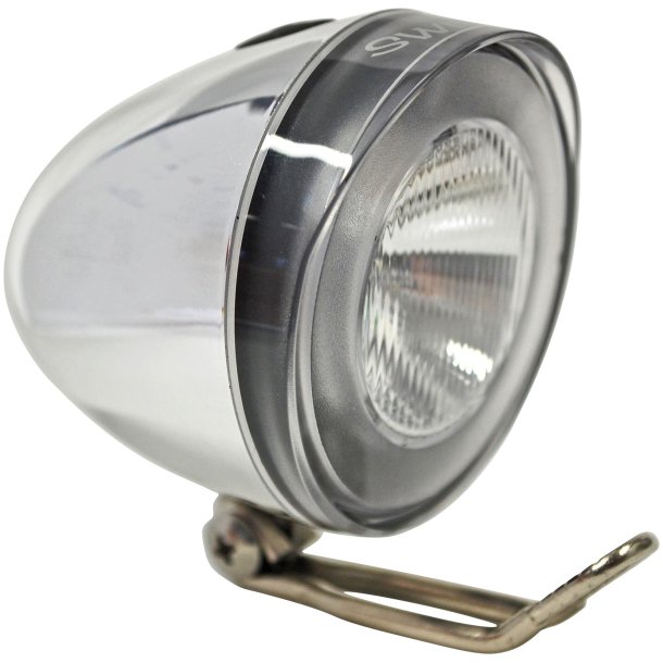 Swingo XB Retro forlygte m. fast lys inkl. batteri
