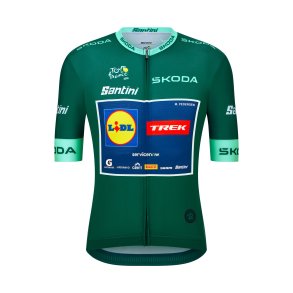 Santini Tour de France Gr�nne Cykeltr�je Mads Pedersen